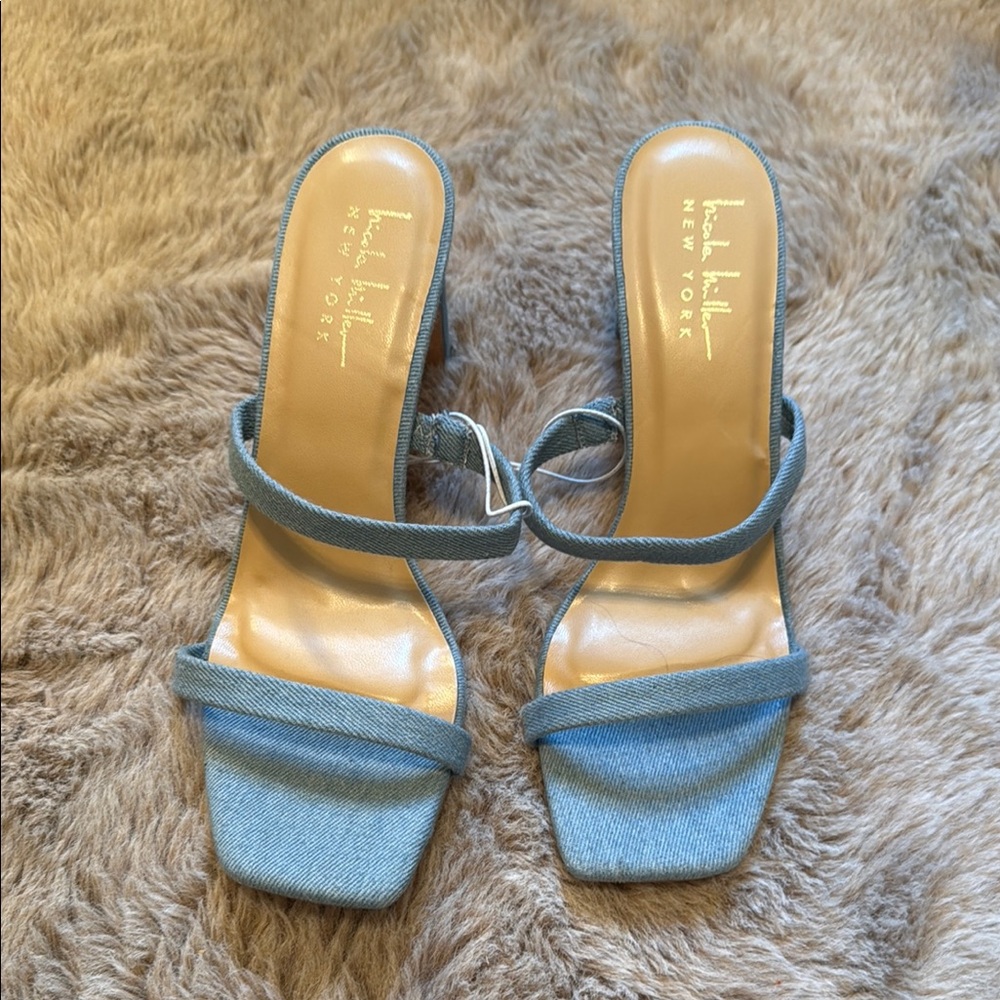 Blue Denim Women's Sandals